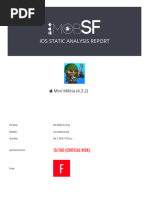 Ios Static Analysis Report: Mini Militia Mini Militia (4.3.2) (4.3.2)