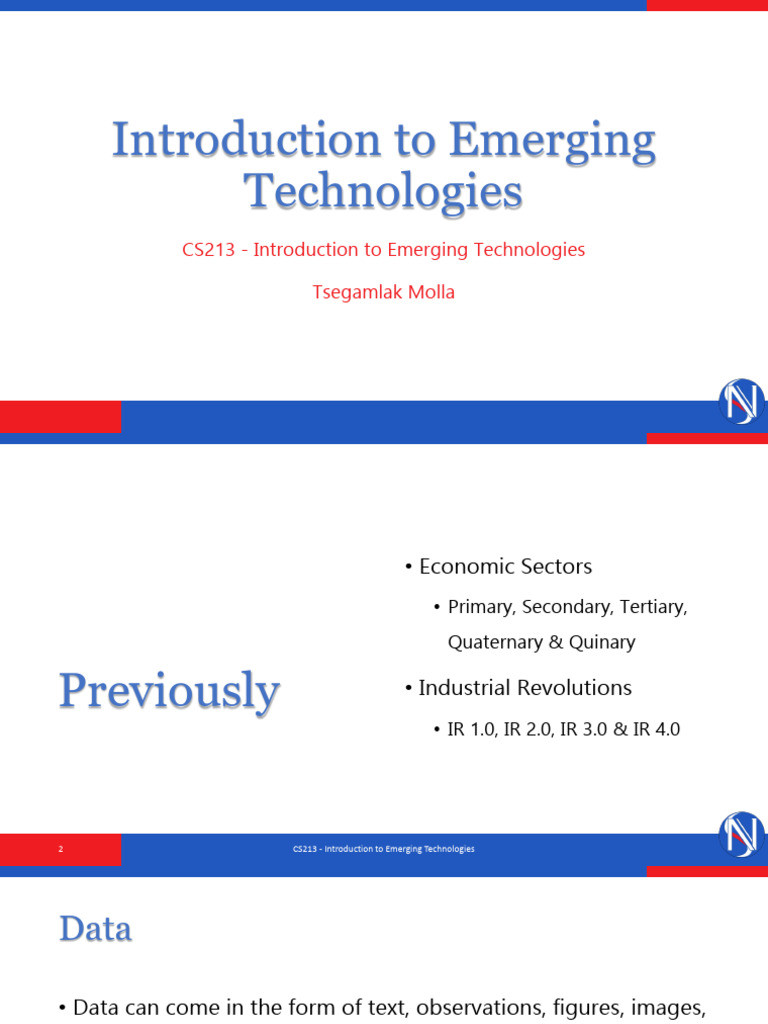 Overview of Emerging Technologies | PDF | Human–Computer Interaction ...