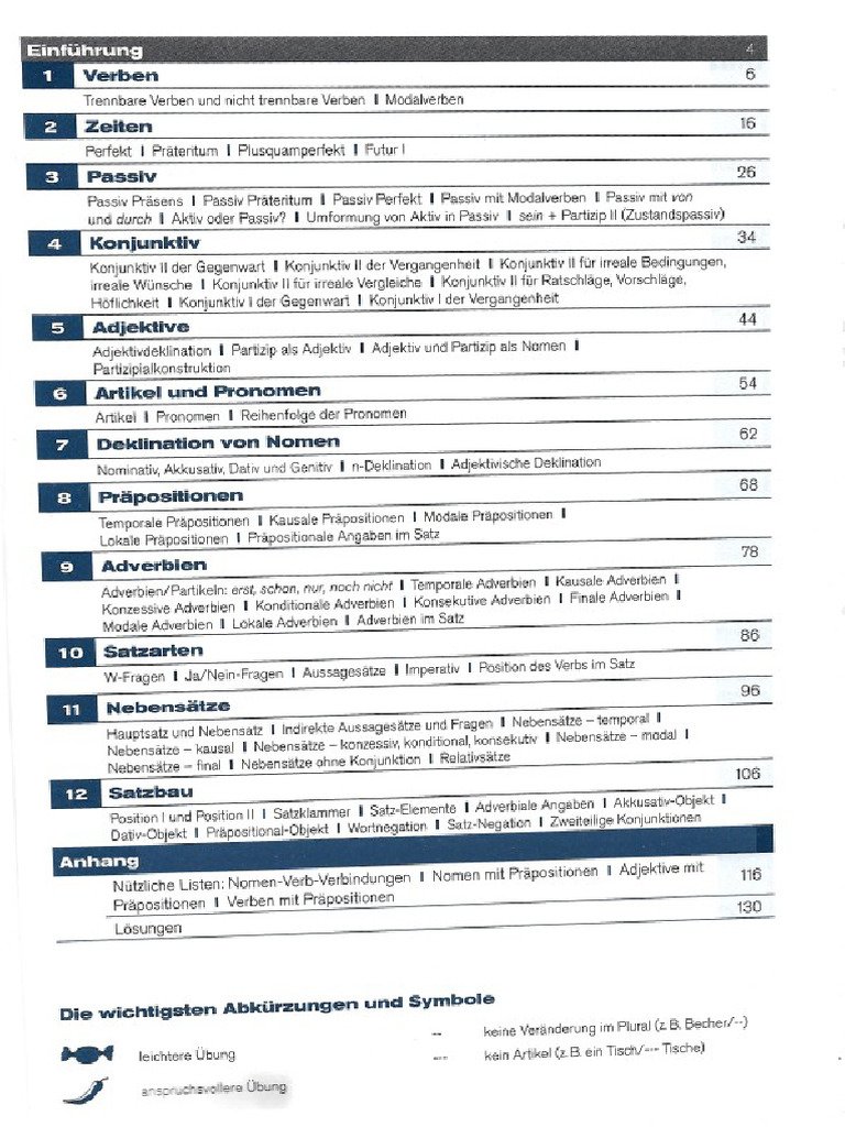 Telc Grammatiktraining B2 1verben | PDF