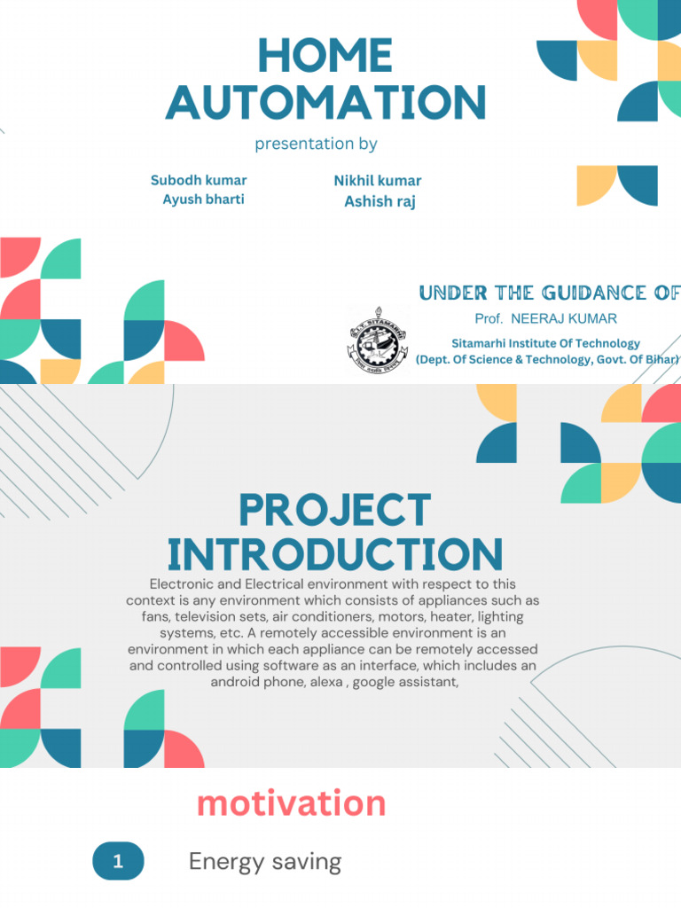 Home Automation Project Happy | PDF