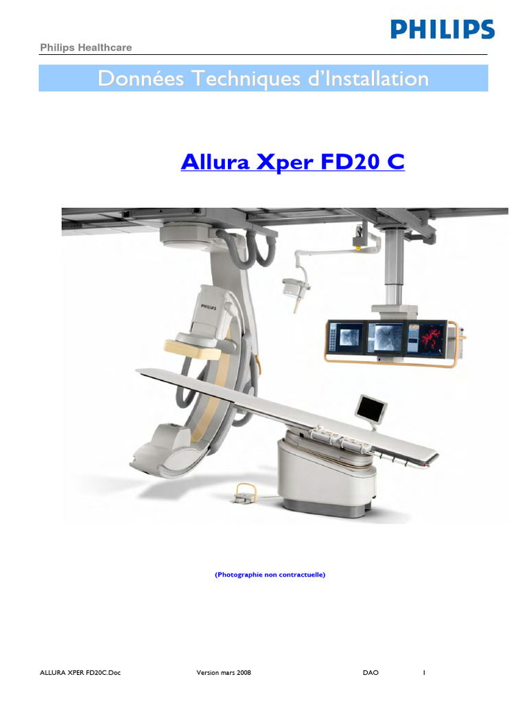 Installation Allura XPER FD20C | PDF | Équipements électriques ...