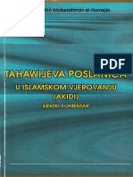 TahawijevaPoslanicaUIslamskomVjerovanju-arapski Jezik