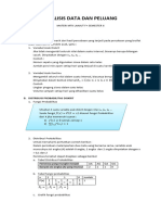 Analisis Data Dan Peluang