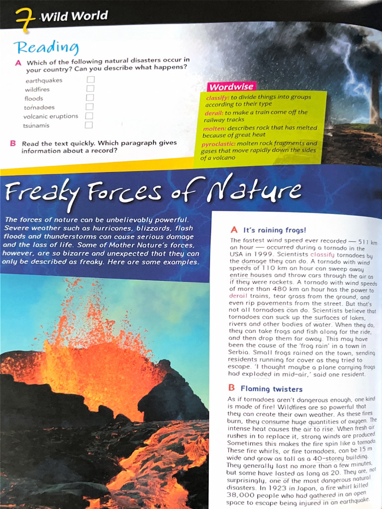 Natural Disasters Pdf