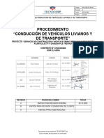 Pts-Tec-Pj-Pr-07 - Conducción de Vehículos Livianos y de Transporte