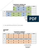 HORAIRES DES COURS Du 11 Décembre Au 16 Décembre 2023