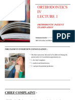 Examination - 1st Lecture