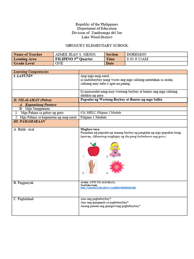 Filipino SLP | PDF