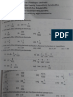 Grade6 Decimals Revision Practice Sheet