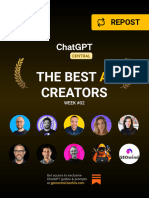 ? The Best AI Creators (WEEK 02) - @ChatGPT Central