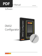 Manual For dm32 Configurator Software