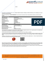 We Value Your Relationship With ICICI Lombard General Insurance Company Limited and Thank You For Choosing Us As Your Preferred Insurance Provider