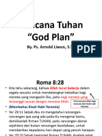 Rencana Tuhan, By. Ps. Arnold Liwun, S.TH