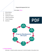 1.2 Program Development Life Cycle