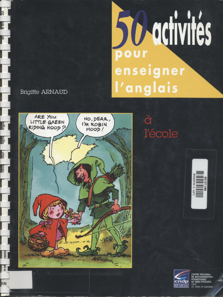 SCEREN 50 Activités Pour Enseigner L'anglais À L'école | PDF