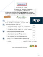 Géographie La-Notion-De-Climat-Cours-Ce1