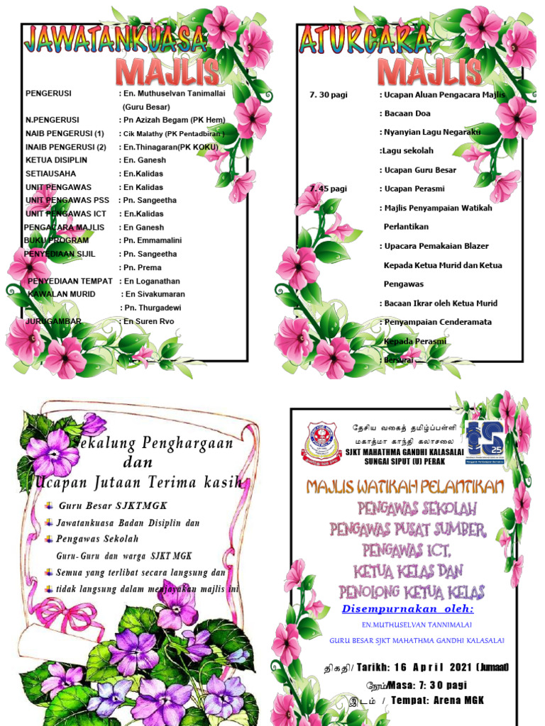 Buku Program Selepas Edit | PDF