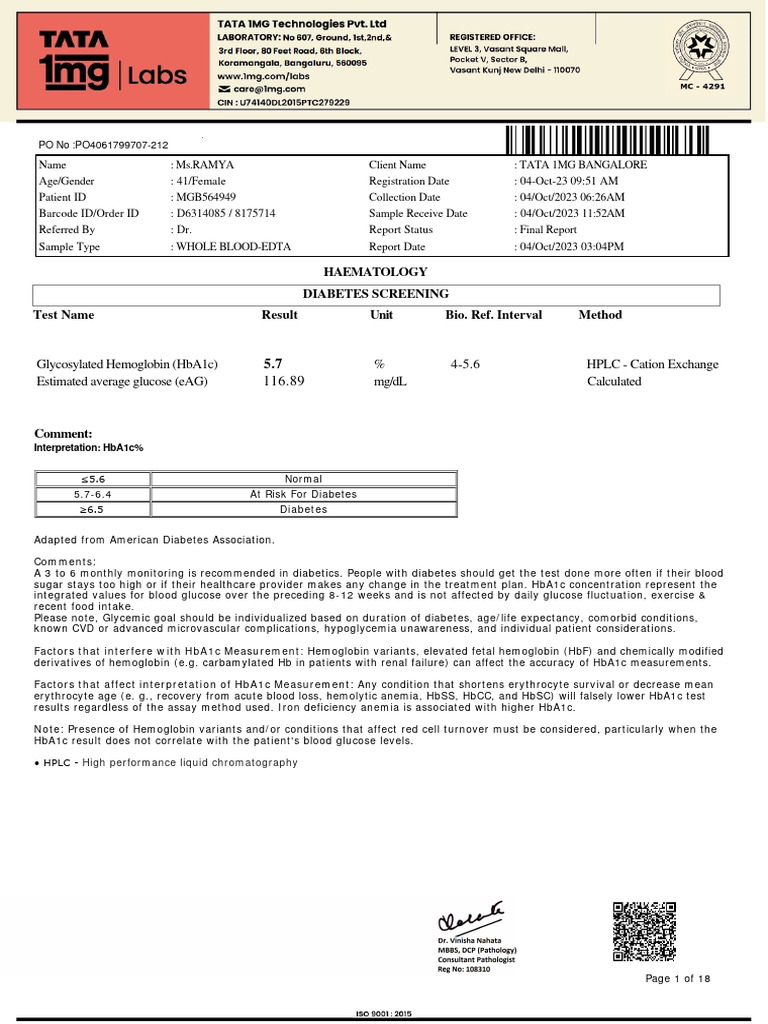Health Check Report For Oracle Database