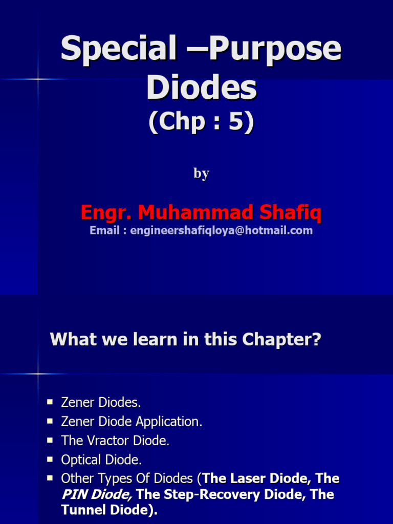 Purpose and Applications of Diodes | PDF | Diode | Capacitor