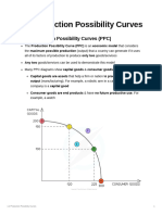 IGCSE Economics 1.4 Production Possibility Curves