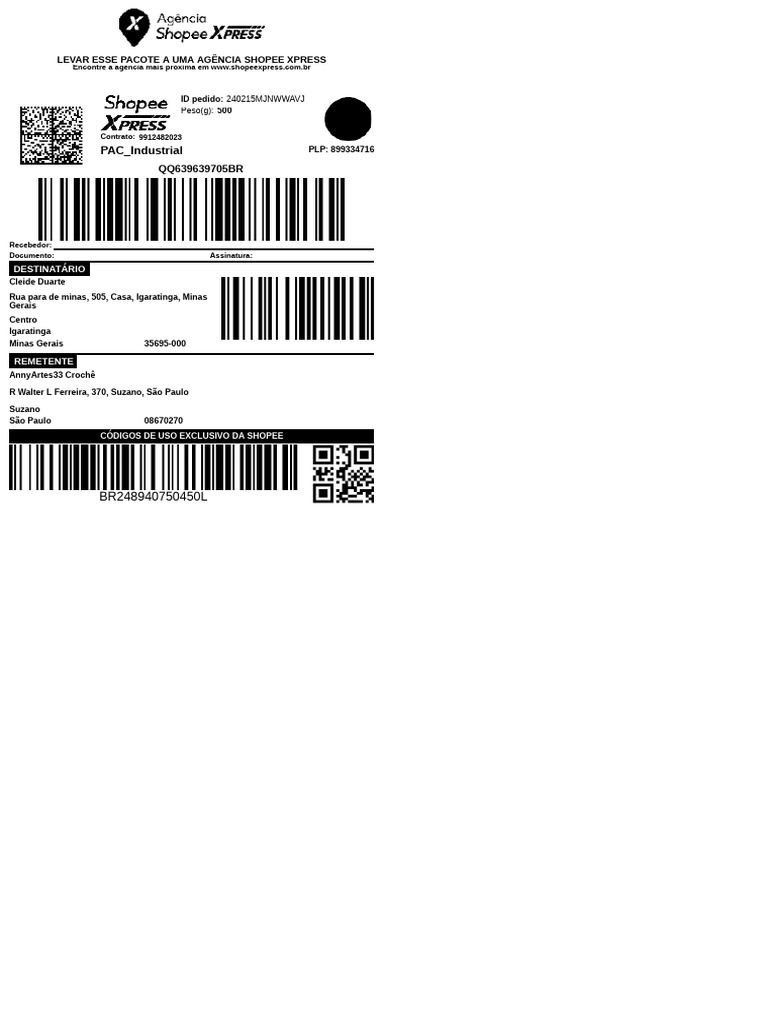 Etiqueta de envio declara o de conte do entrega padr o 1 75 pdf