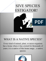 Invasive Species Fact Sheet