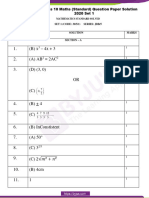 Cbse Class 10 Maths Standard Question Paper Solution 2020 Set 1