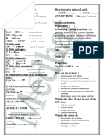 مراجعه جديده هتسهل حفظ المعادلات فى Chemistry للصف الثالث-الامتحان التعليمى