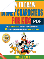 How To Draw Disney Characters For Kids - The Ultimate Guide For Children To Drawing 40 Cute