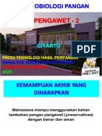 Materi BTP Pengawet 2023 - 2