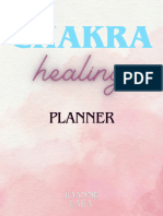 Chakra Healing Planner US Letter Size