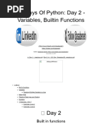 02 Variables Builtin Functions