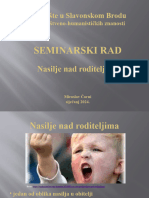 Seminar - Nasilje Nad Roditeljima - Miroslav Corni