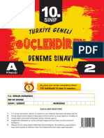 10.sınıf Kurumsal Deneme 2