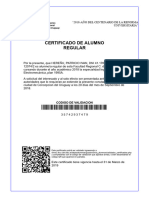 Guarani3w - Generacion Constancia Alumno Regular - Elegir La Carrera