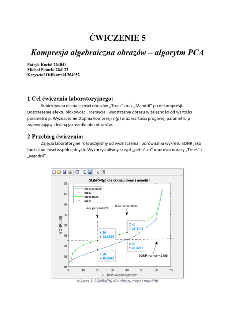 ćw5 Kompresja Informacji | PDF
