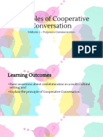 C2 - L1 - Principles of Cooperative Conversation