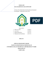 Makalah - Kelompok 9 - Teknik Analisis Data Kuantitatif