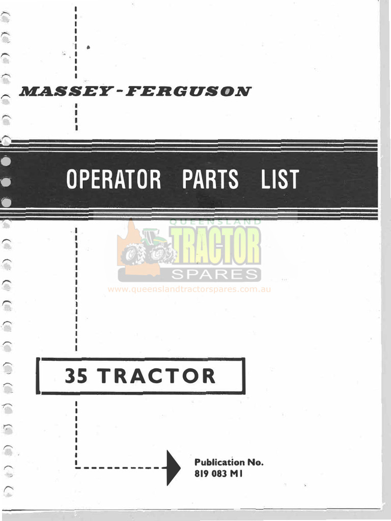 MASSEY FERGUSON 35 PARTS MANUAL PDF FREE DOWNLOAD visual data 2