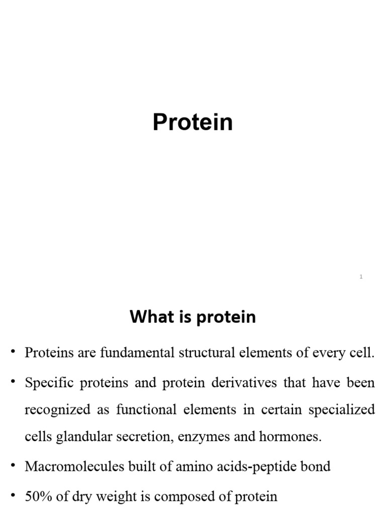 Protiens | PDF | Amino Acid | Proteins