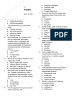 Soal Latihan Osn Sosiologi