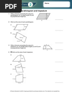 4.2 Area of Parallelogram and Trapezium