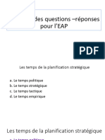 Questions - Réponses Pour l'EAP 3-2