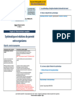 TB 22 Phylogenie Fiche