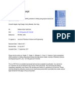 Analysis of Rate of Penetration (ROP) Prediction in Drilling Using Physics-Based and Data-Driven Models