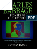 (Book) Charles Babbage - Pioneer of The Computer, Anthony Hyman (1984 Oy 1982)