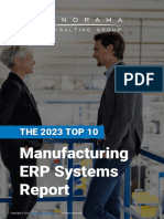 2023 Top 10 Manufacturing Erp Systems Report Panorama Consulting