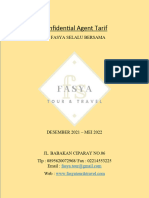 Confidential Agent Tarif BANDUNG