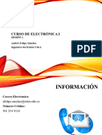 Electronica Clase - 1