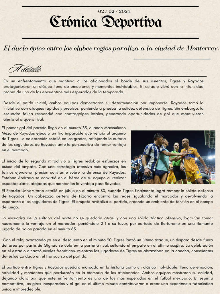 Crnica Deportiva | PDF | Asociacin de clubes de ftbol | Deportes